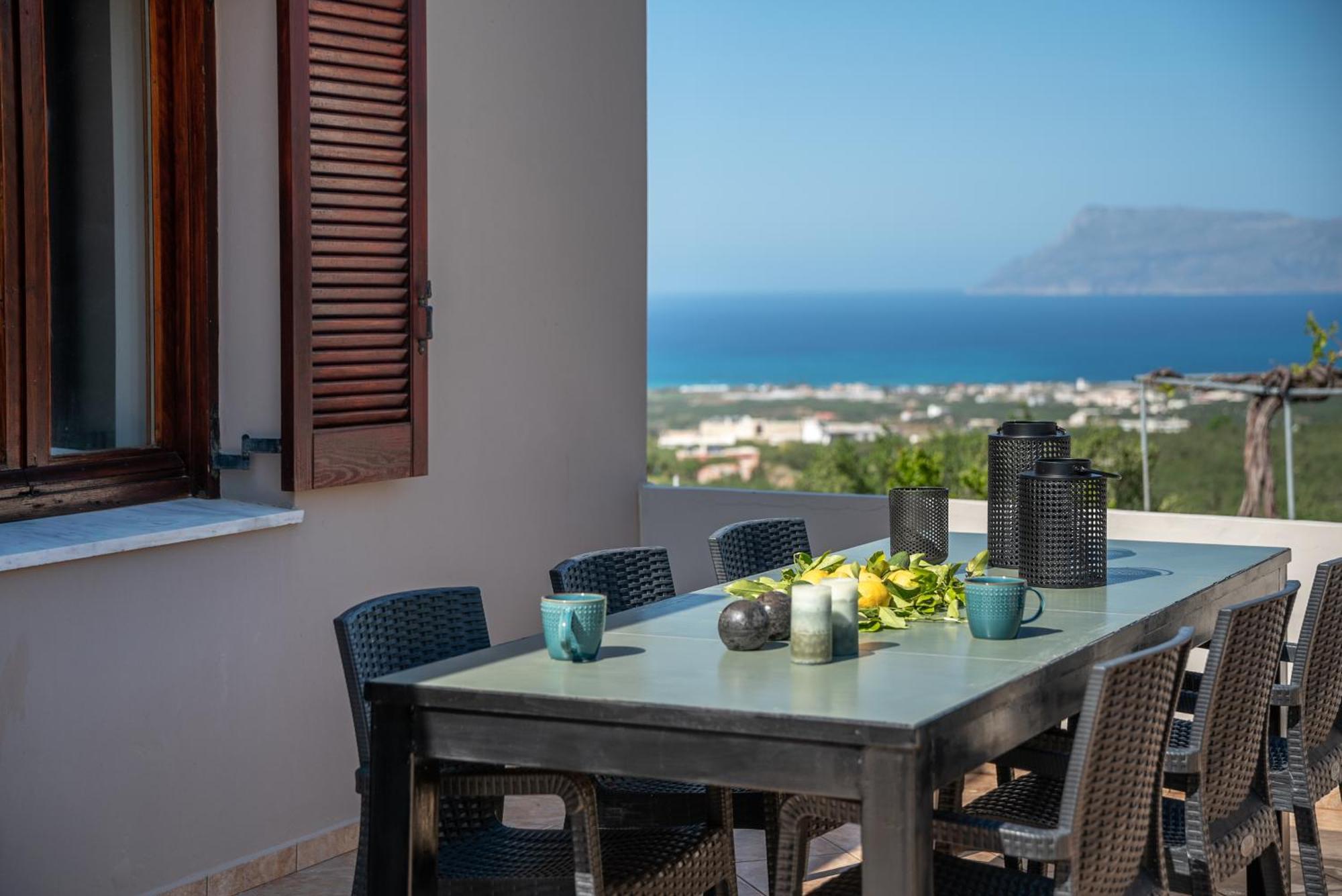 Sunbeam Village House- 5Min From Falassarna Bch كيساموس المظهر الخارجي الصورة