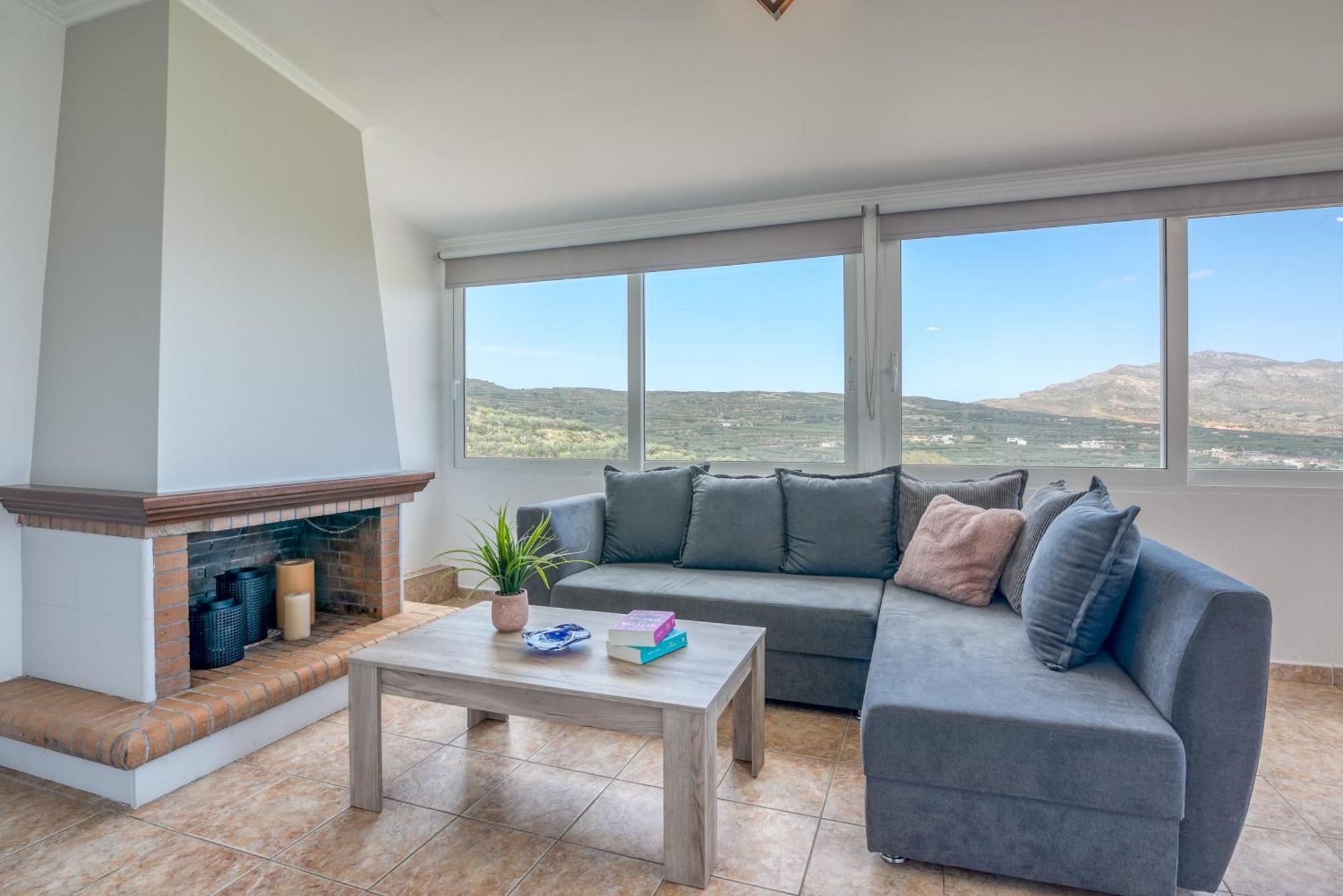 Sunbeam Village House- 5Min From Falassarna Bch كيساموس المظهر الخارجي الصورة
