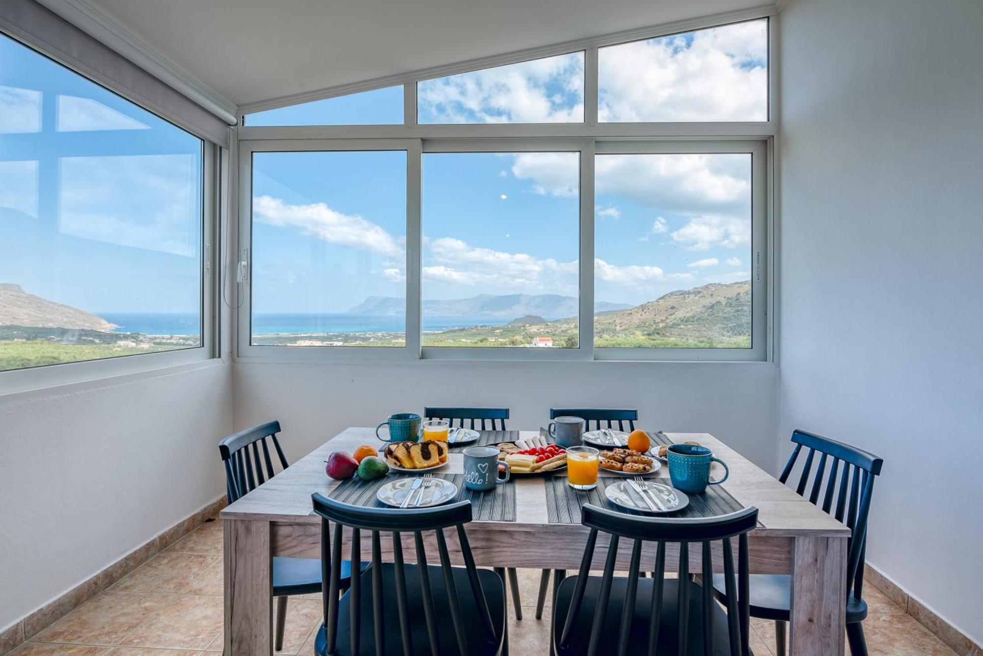 Sunbeam Village House- 5Min From Falassarna Bch كيساموس المظهر الخارجي الصورة