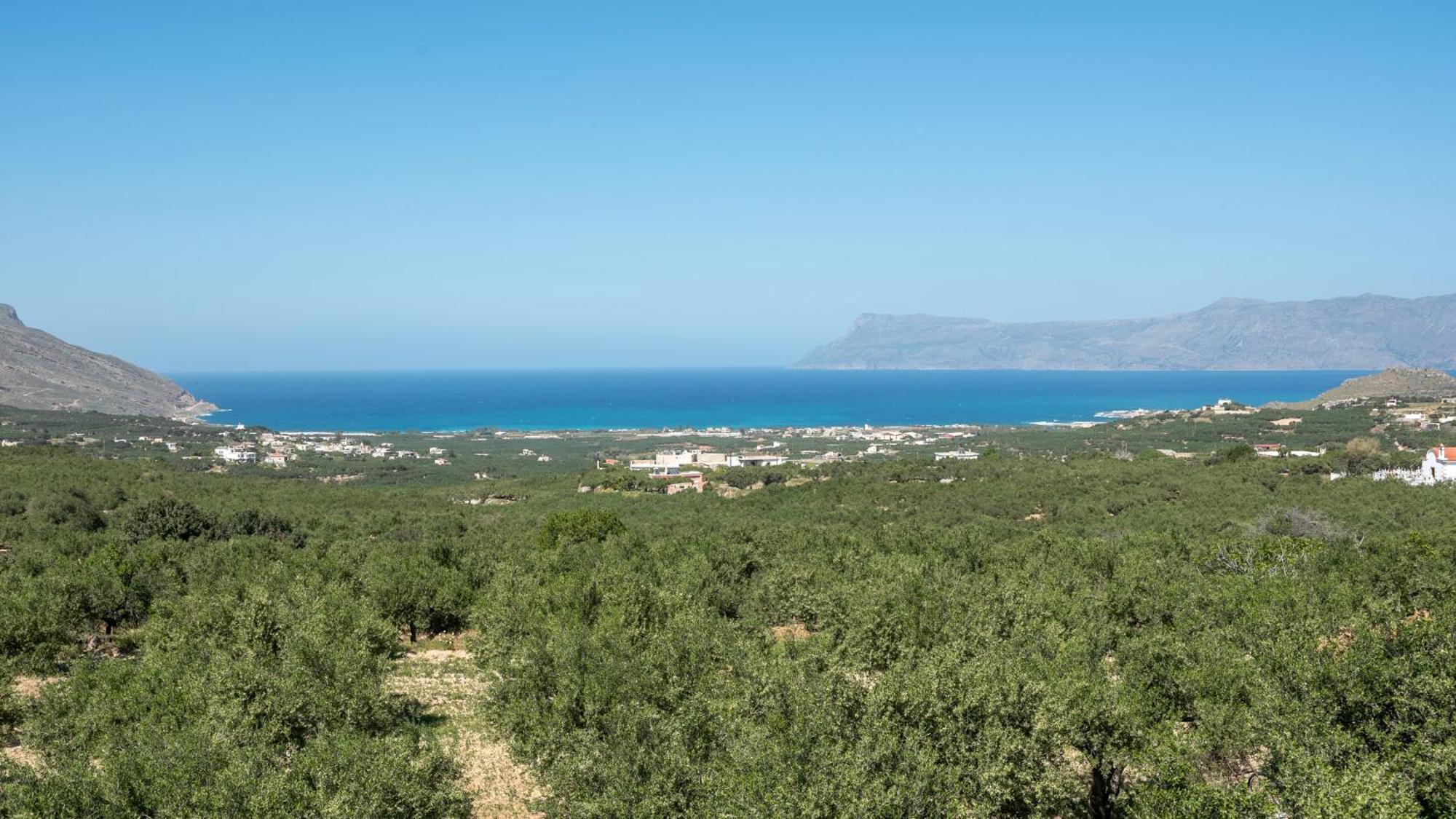 Sunbeam Village House- 5Min From Falassarna Bch كيساموس المظهر الخارجي الصورة