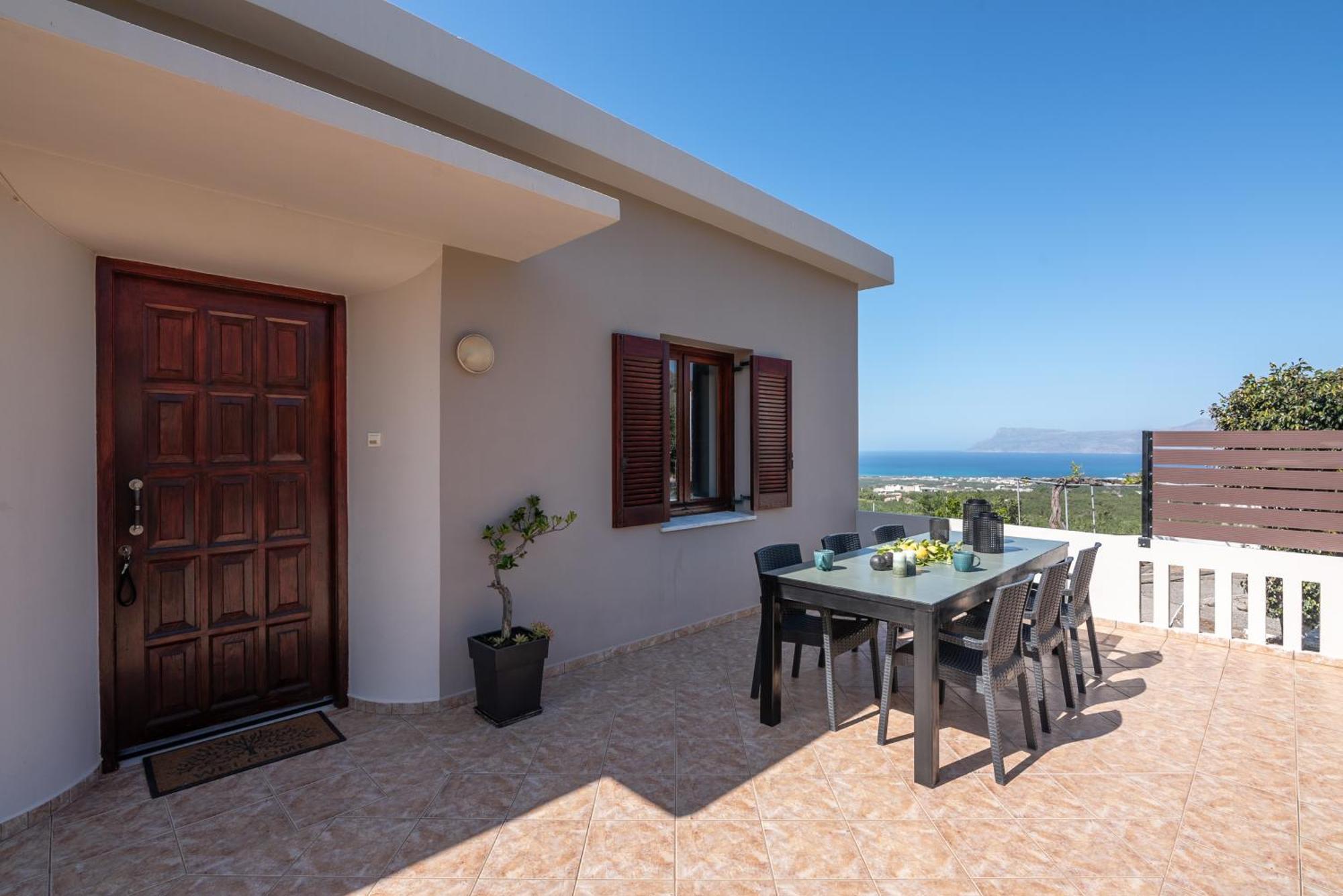 Sunbeam Village House- 5Min From Falassarna Bch كيساموس المظهر الخارجي الصورة